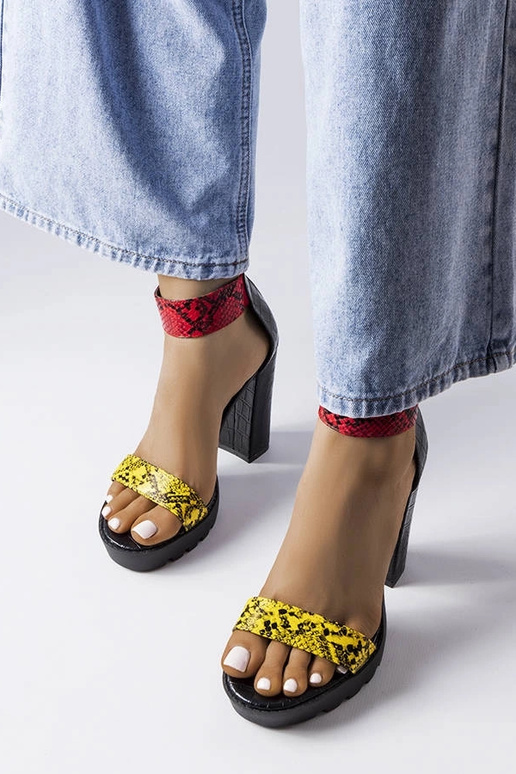 Noksvilas dzeltenās čūskas apdrukas...