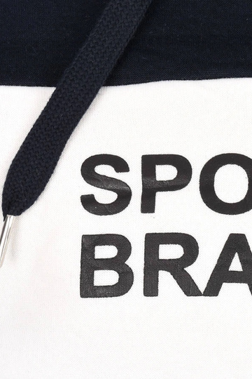 Gaiši pelēka vīriešu kapuce 2