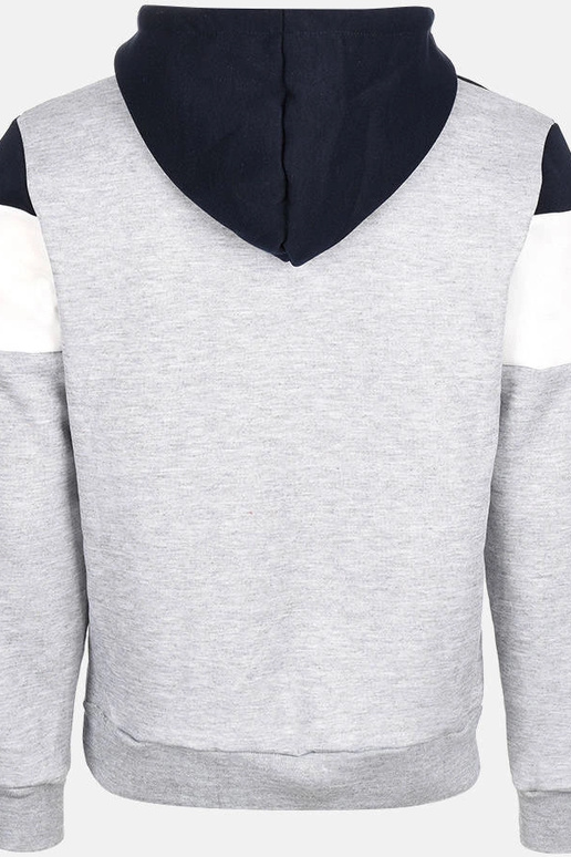 Gaiši pelēka vīriešu kapuce