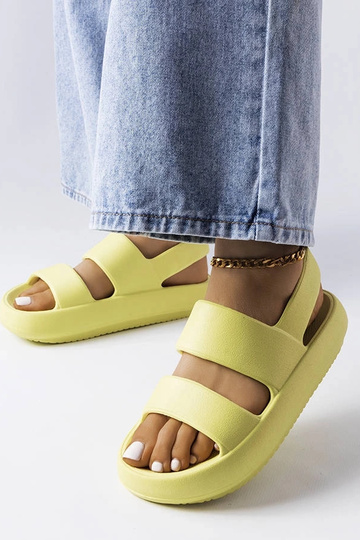 Zaļās krāsas Émond flip-flops 2