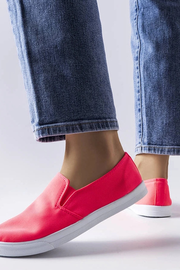 Louisville Pink Fabric Slip-On kedas 2