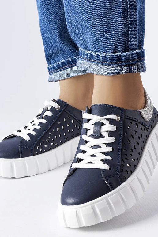 Tumši zili sporta apavi ar...