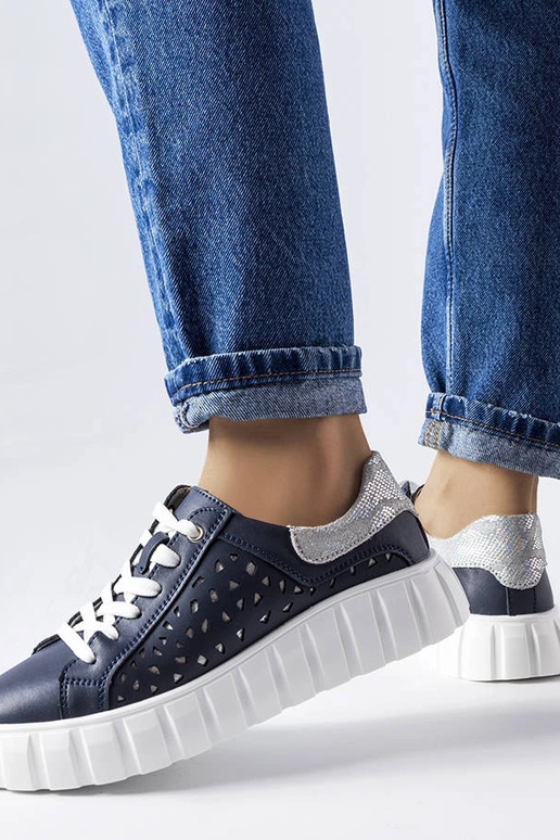 Tumši zili sporta apavi ar...