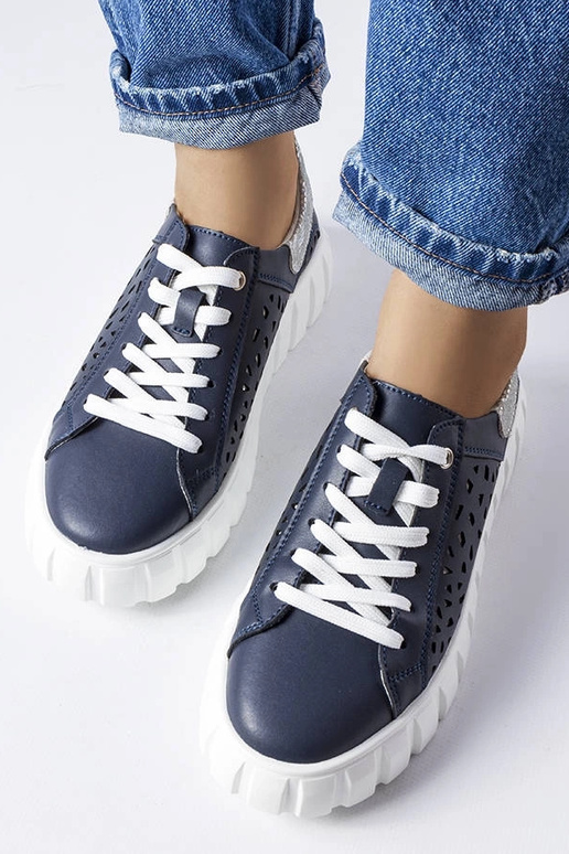 Tumši zili sporta apavi ar...