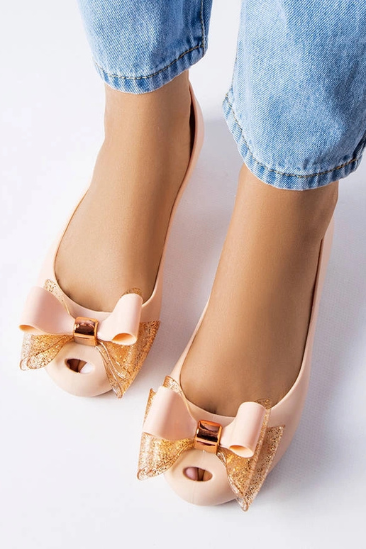 Bēšas Melisas baleta plakanas ar...