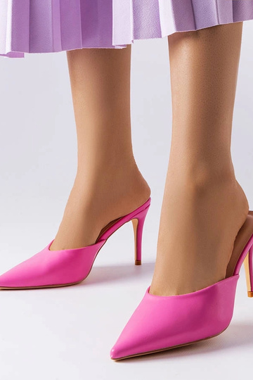 Pink Drainer augstpapēžu mūļi