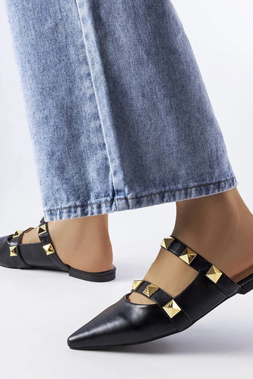 Black Ruckman smaila pirksta flip flops 2