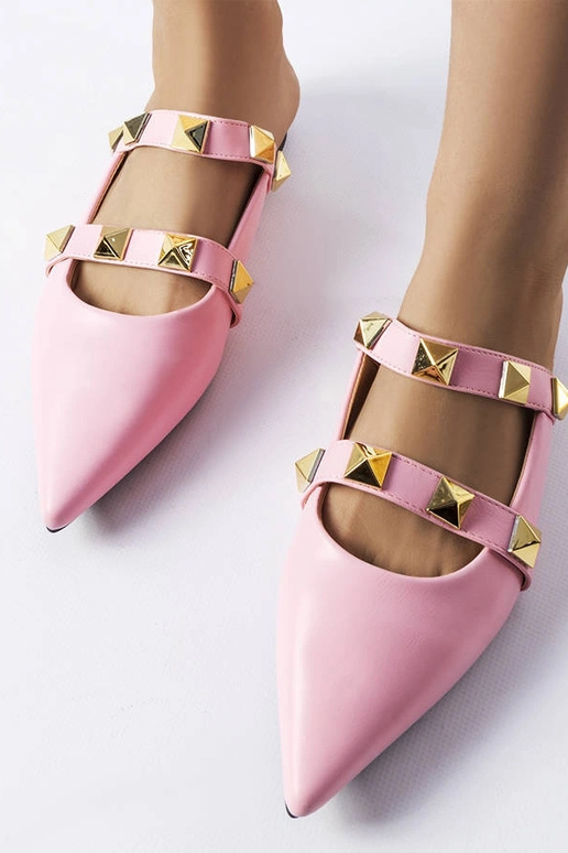 Rozā smaila pirksta flip flops Ruckman