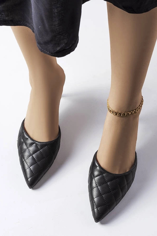 Lambert melni stepēti slip-ons ar...