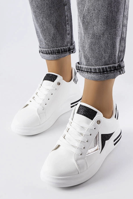 Monty melnbaltas platformas kedas