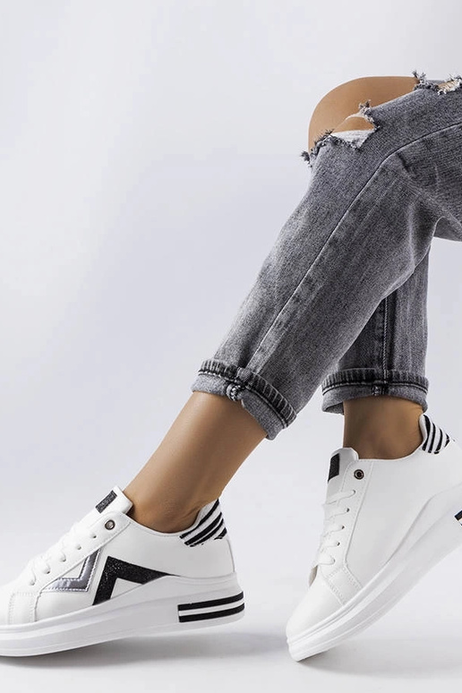 Monty melnbaltas platformas kedas