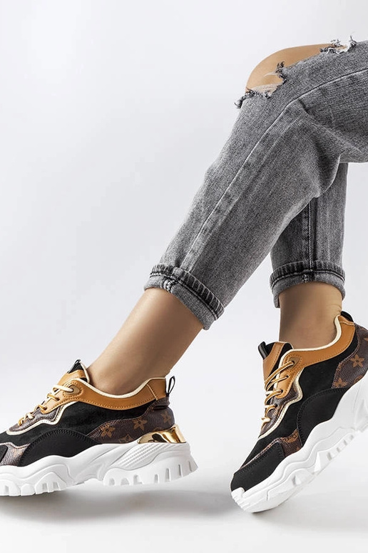 Melnas kedas ar neregulāru zoli Alta