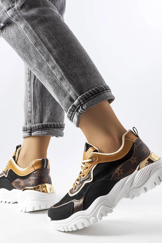 Melnas kedas ar neregulāru zoli Alta