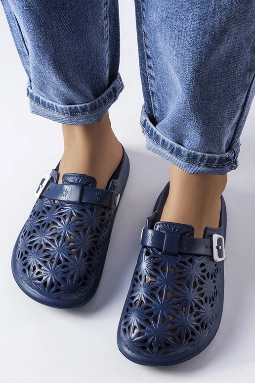 Tumši zilas ažūra gumijas Peverell...