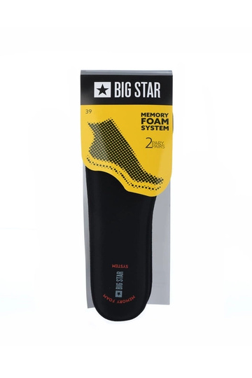 Big Star Memory Foam melnas zolītes 2