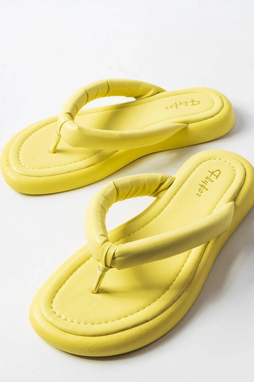 Dzeltenas, kuplas Smithfield flip-flops
