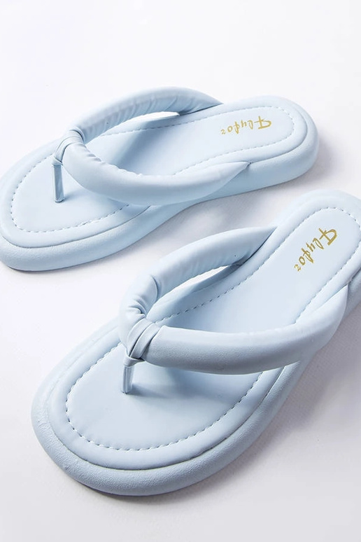 Zilas, kuplas Smithfield flip-flops