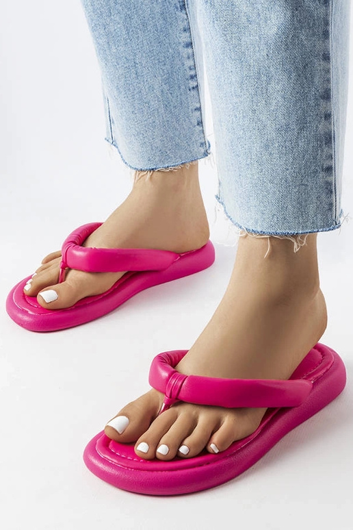 Rozā, kuplas Smithfield flip-flops