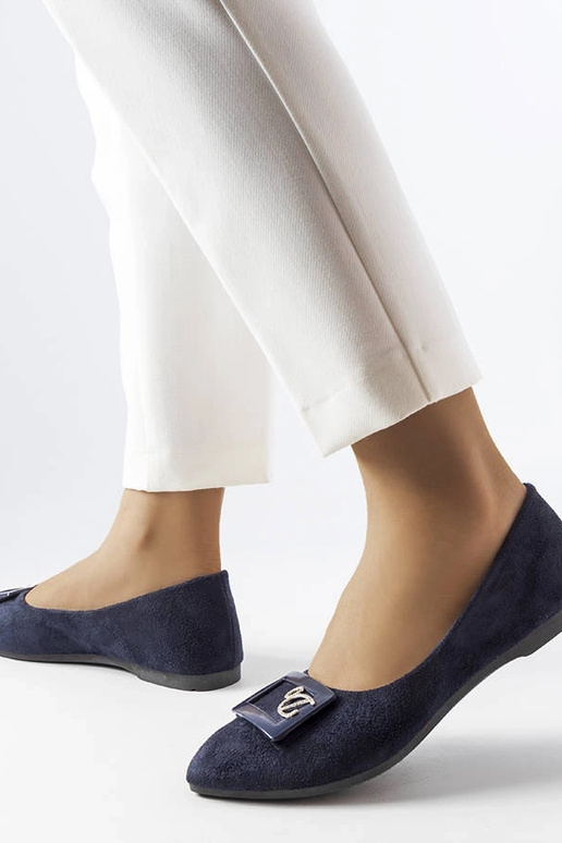 Tumši zilas baleta plaknes ar...