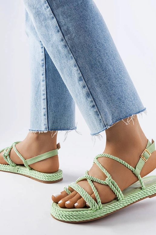 Burwell Green austas sandales