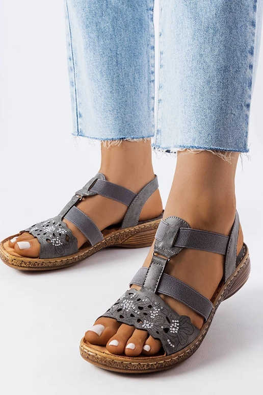 Rossignol Grey sporta sandales ar...