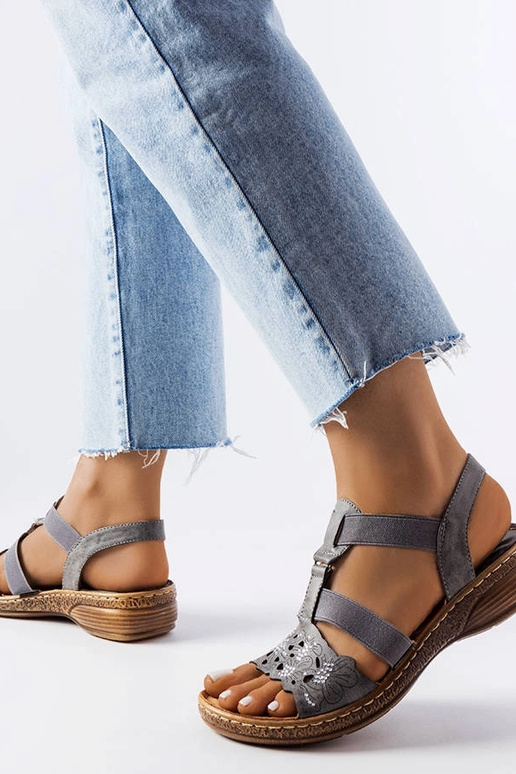 Rossignol Grey sporta sandales ar...