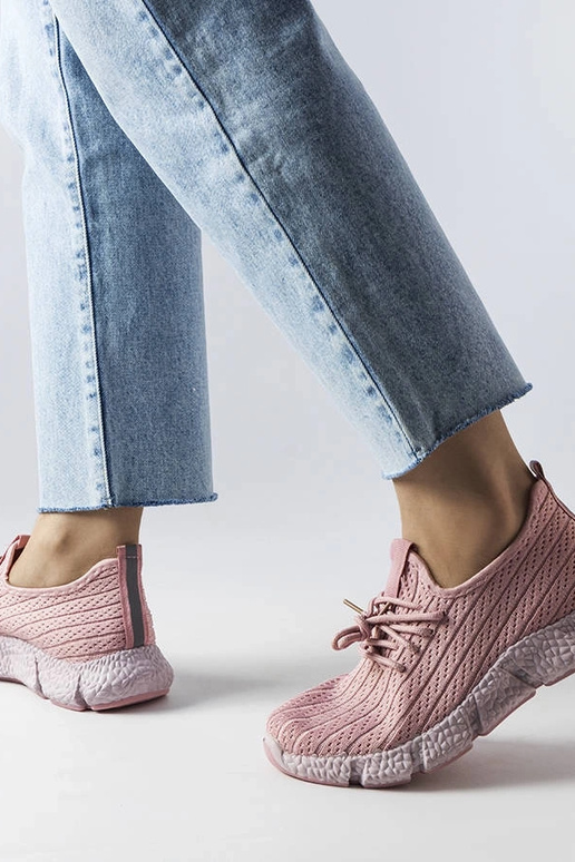 Élodie rozā sporta kedas