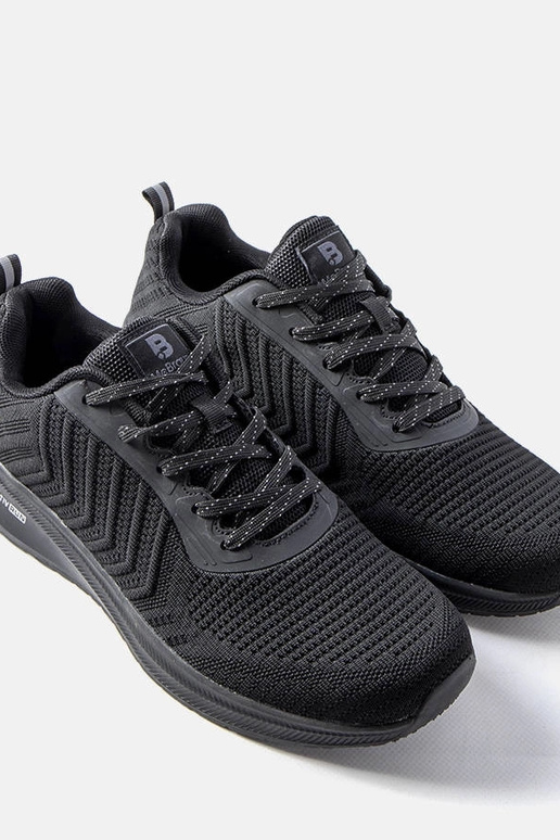 Eunaste melni vīriešu sporta apavi