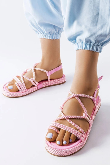 Burwell Pink Austas sandales 2