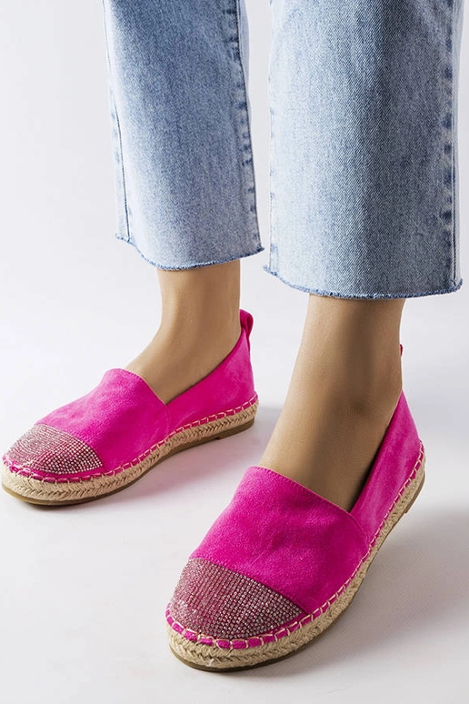 Rozā Magali platformas espadrilles