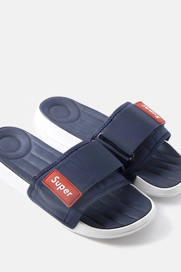 Navy Blue Alley vīriešu regulējamas flip-Flops