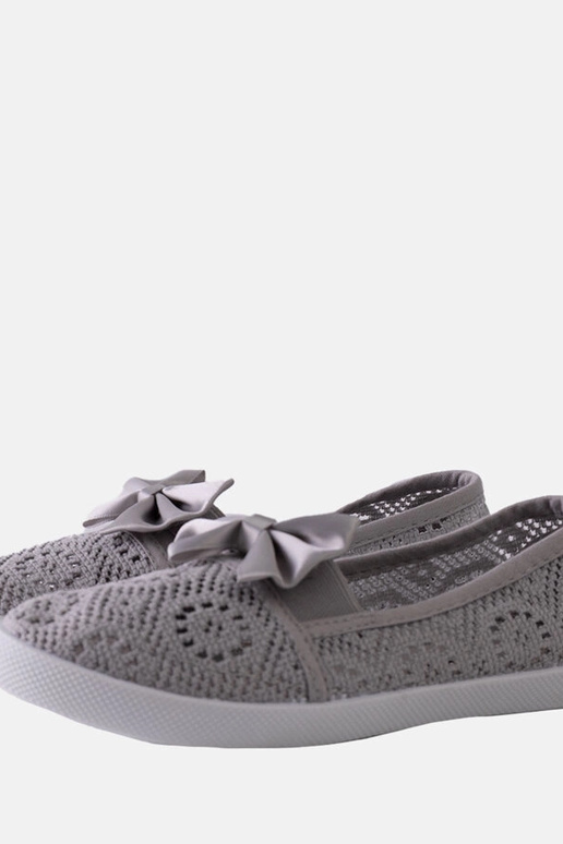 Pelēki ažūra baleta dzīvokļi bērniem... Pelēki ažūra baleta dzīvokļi bērniem...