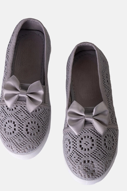 Pelēki ažūra baleta dzīvokļi bērniem... Pelēki ažūra baleta dzīvokļi bērniem...