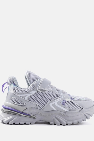 Robillard Grey Velcro bērnu kedas