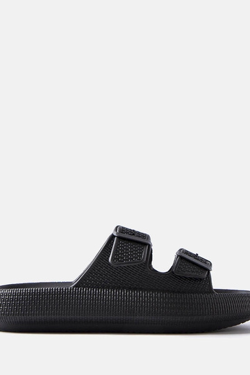Melnas vīriešu Karersee flip-flops 2