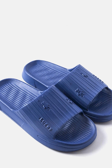 Tumši zili vīriešu čības,...