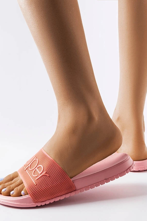Rozā Azelio gumijas flip-flops