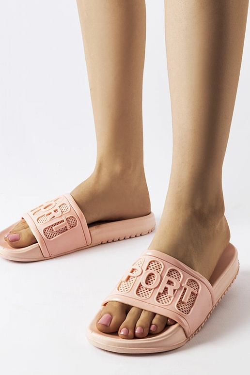 Moiariello Rozā gumijas flip-Flops
