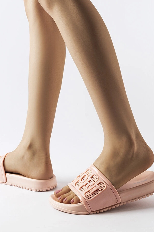 Moiariello Rozā gumijas flip-Flops