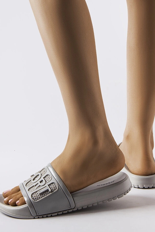 Moiariello pelēkas gumijas flip-Flops