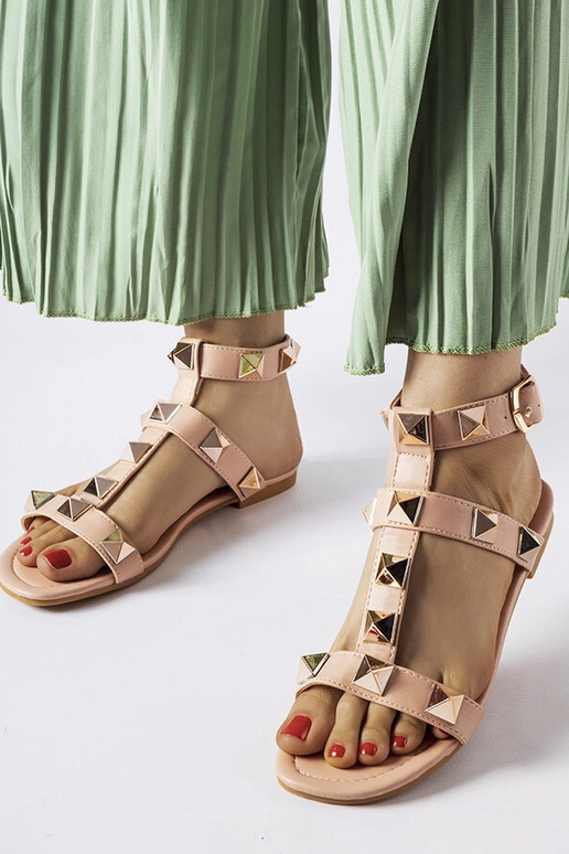 Ignazio Pink radžotas sandales