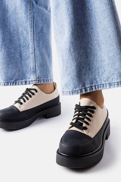 Bēšas plakanas kurpes Merico Bēšas plakanas kurpes Merico