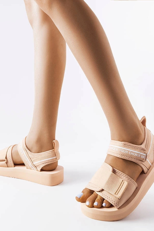 Bēšas putu sandales Big Star LL274787