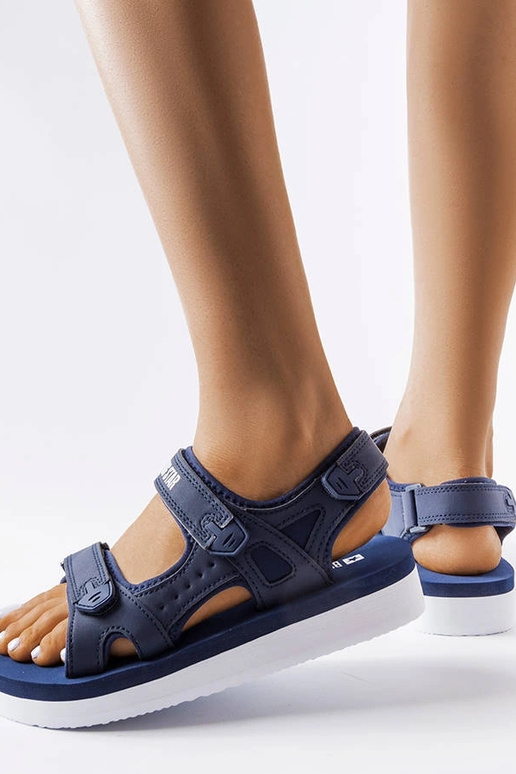 Tumši zilas putu sandales Big Star...