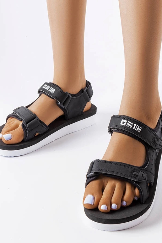 Big Star Black Foam sandales LL274789