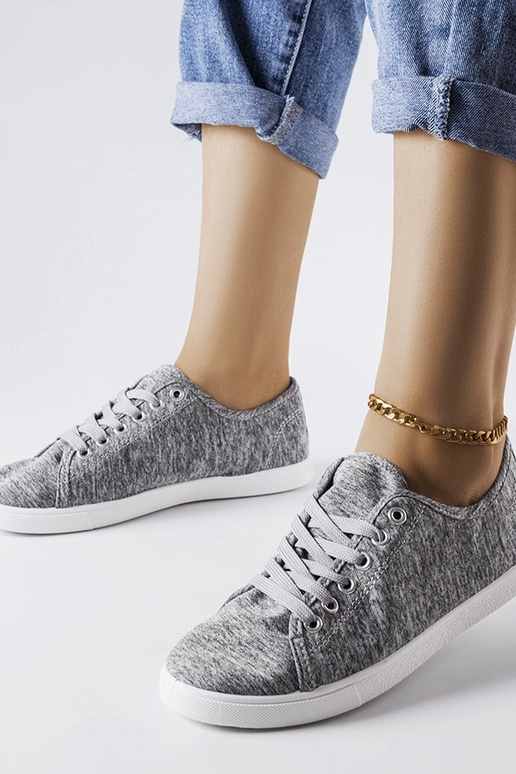 Pelēkas auduma kedas Razan