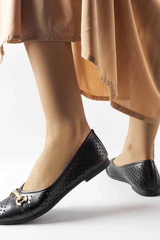 Melni ažūra Schiavone baleta dzīvokļi