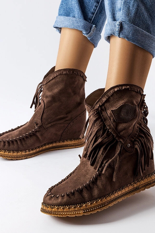 Brūni Giudice ķīļveida puszābaki