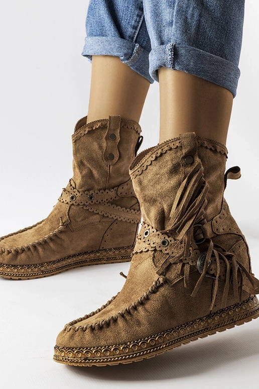 Tumši brūni Teodata ķīļzābaki