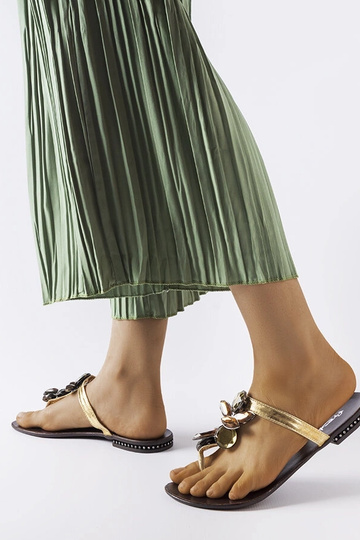 Zelta eleganti čības,...